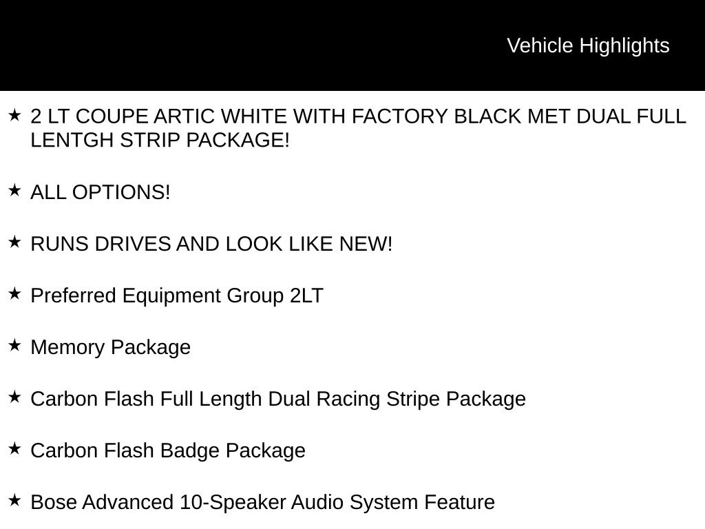 2015 Chevrolet Corvette view 5