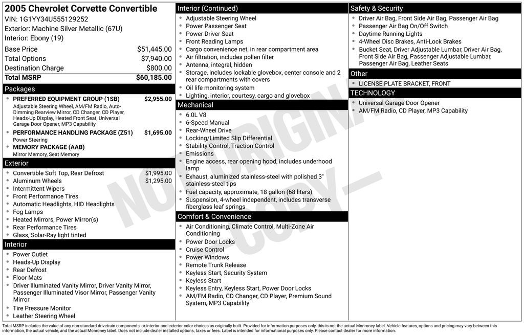 2005 Chevrolet Corvette Base - Photo 31