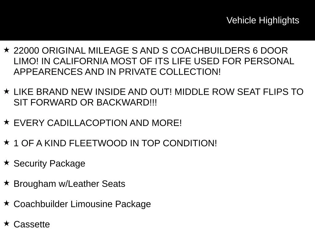 1995 Cadillac Fleetwood view 5