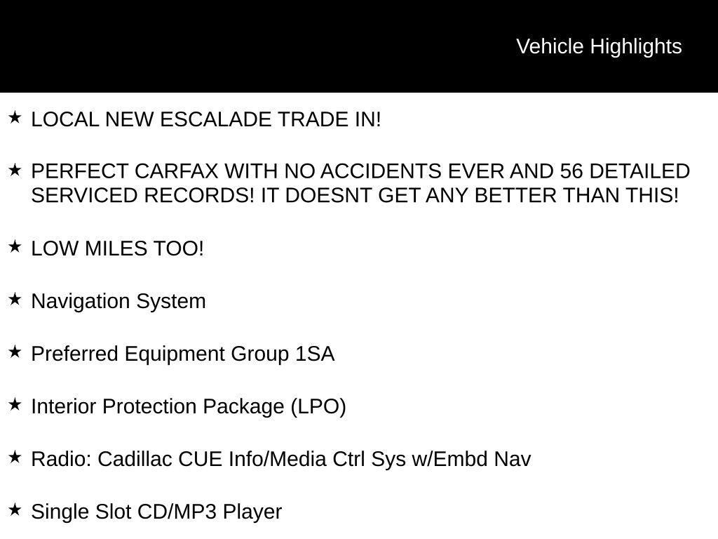 2016 Cadillac Escalade view 5