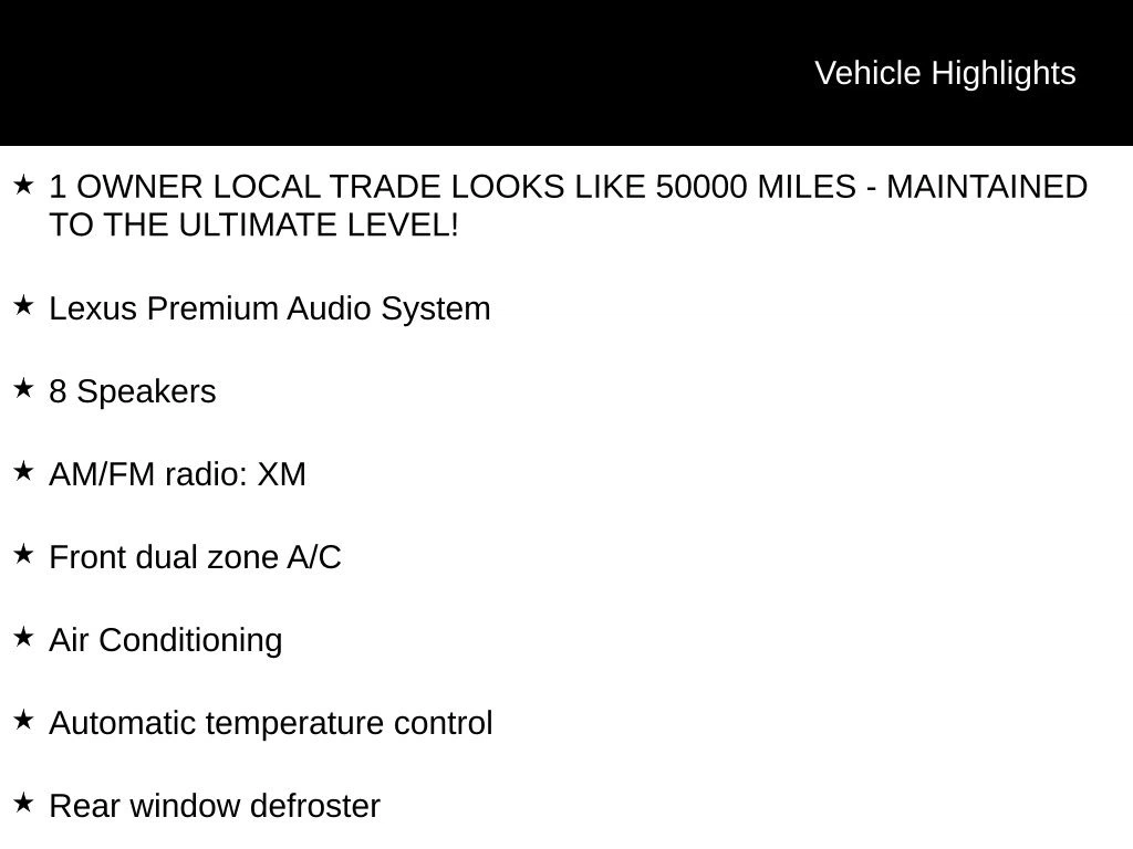 2011 Lexus ES view 5