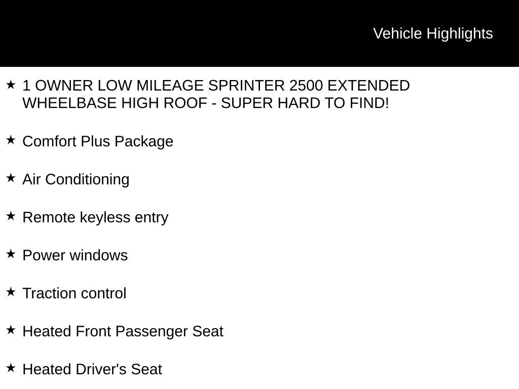 2020 Mercedes-Benz Sprinter 2500 view 5