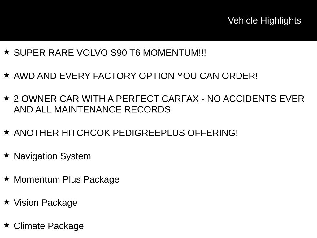 2017 Volvo S90 view 5