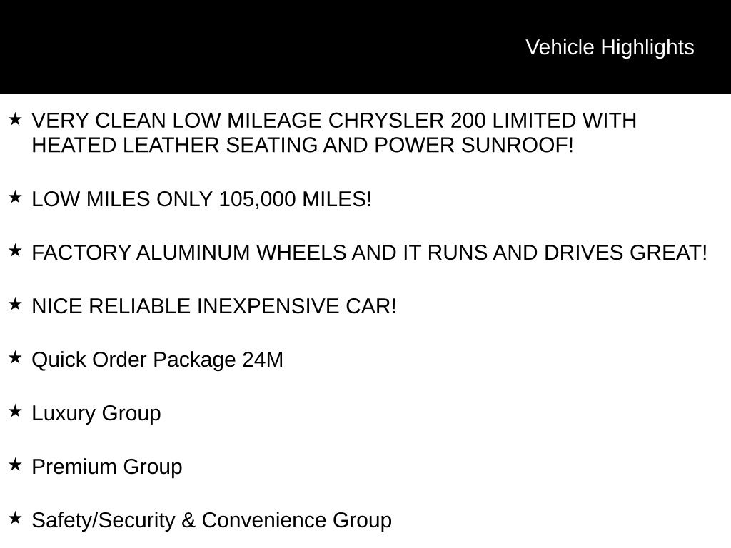 2008 Chrysler Sebring view 5