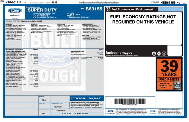 2017 Ford F-350 Super Duty XL - Photo 36