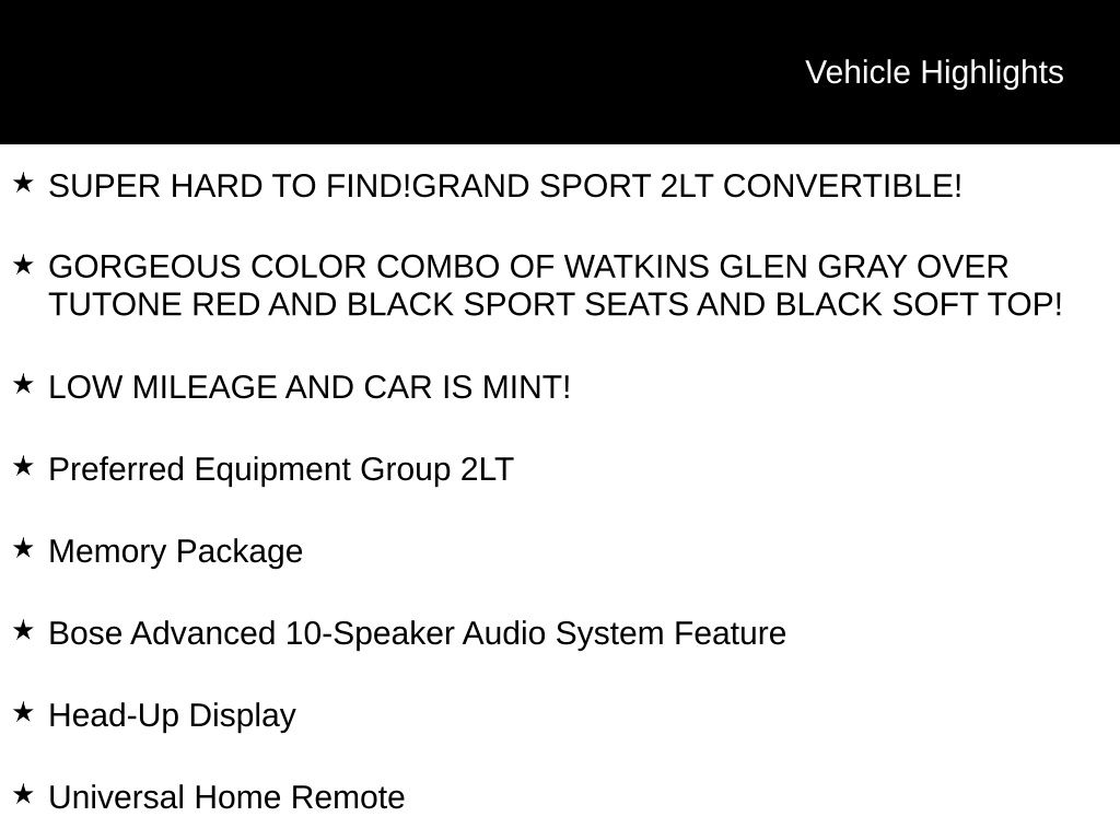 2017 Chevrolet Corvette view 5