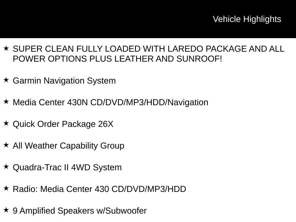 2011 Jeep Grand Cherokee view 5