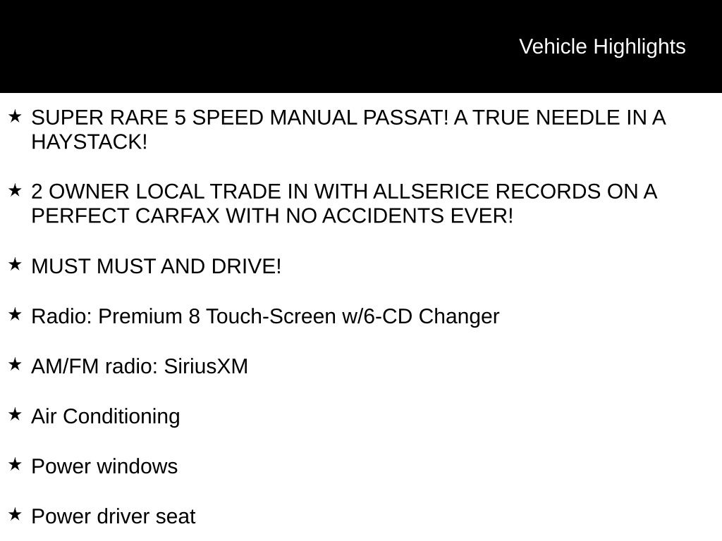 2013 Volkswagen Passat view 5