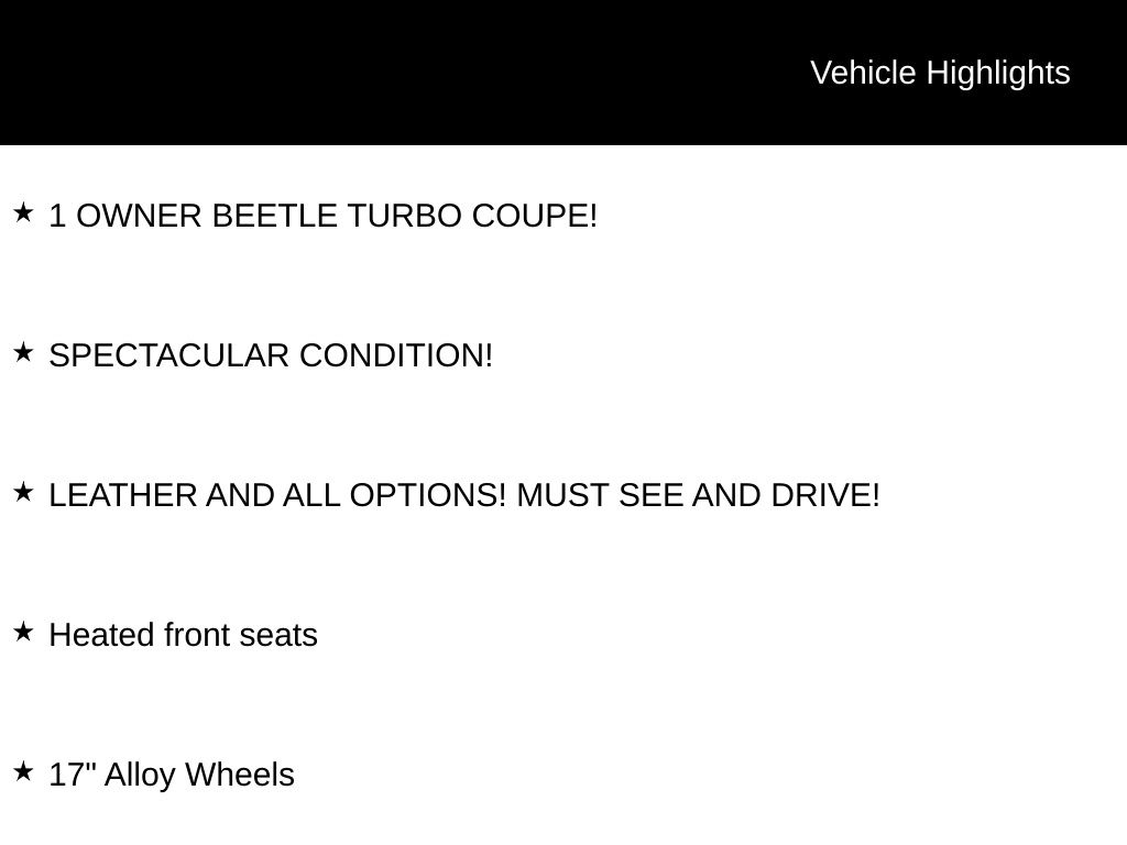 2014 Volkswagen Beetle view 5